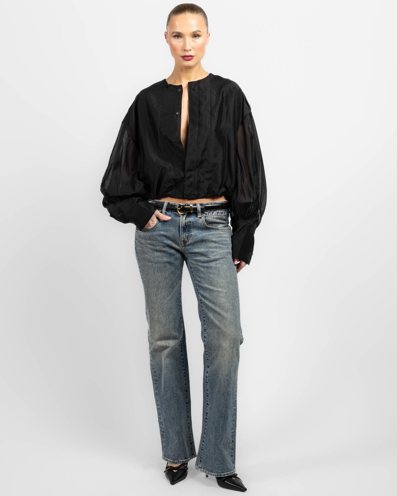 Diana Mussola Blouse