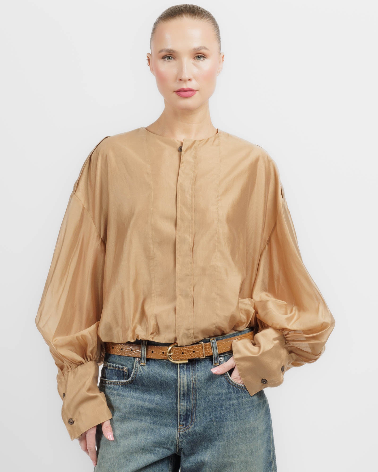 Diana Mussola Blouse