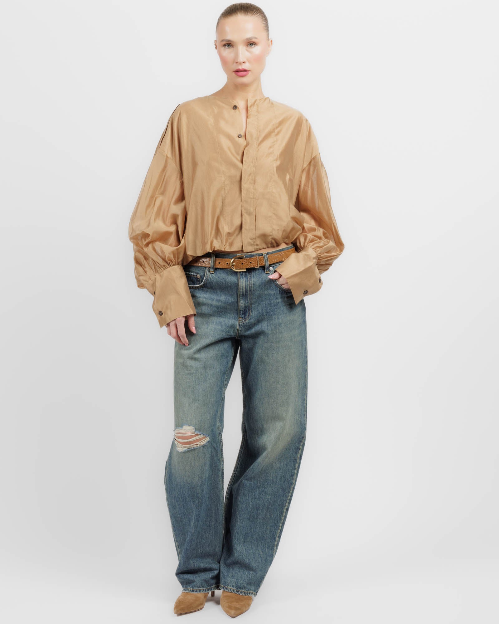 Diana Mussola Blouse