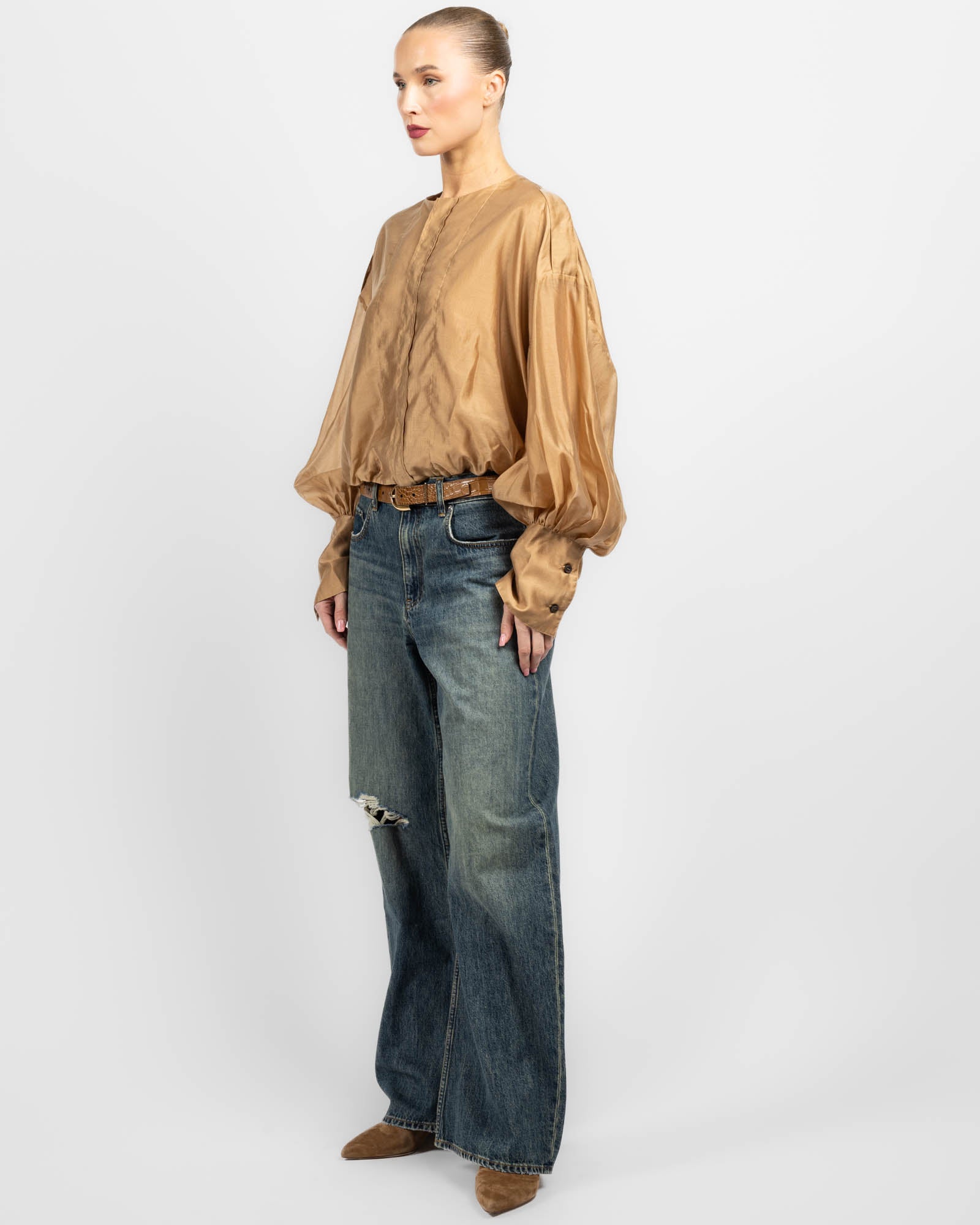 Diana Mussola Blouse