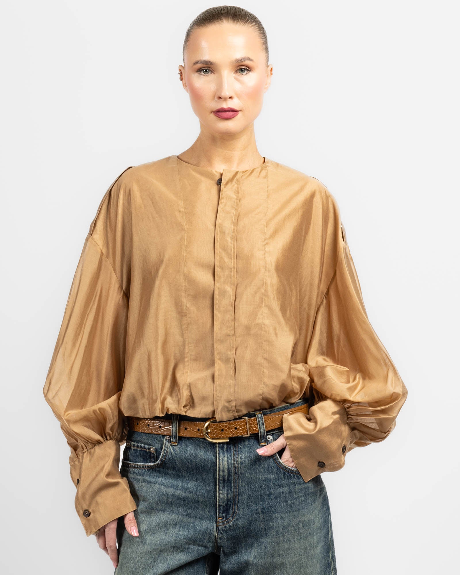 Diana Mussola Blouse