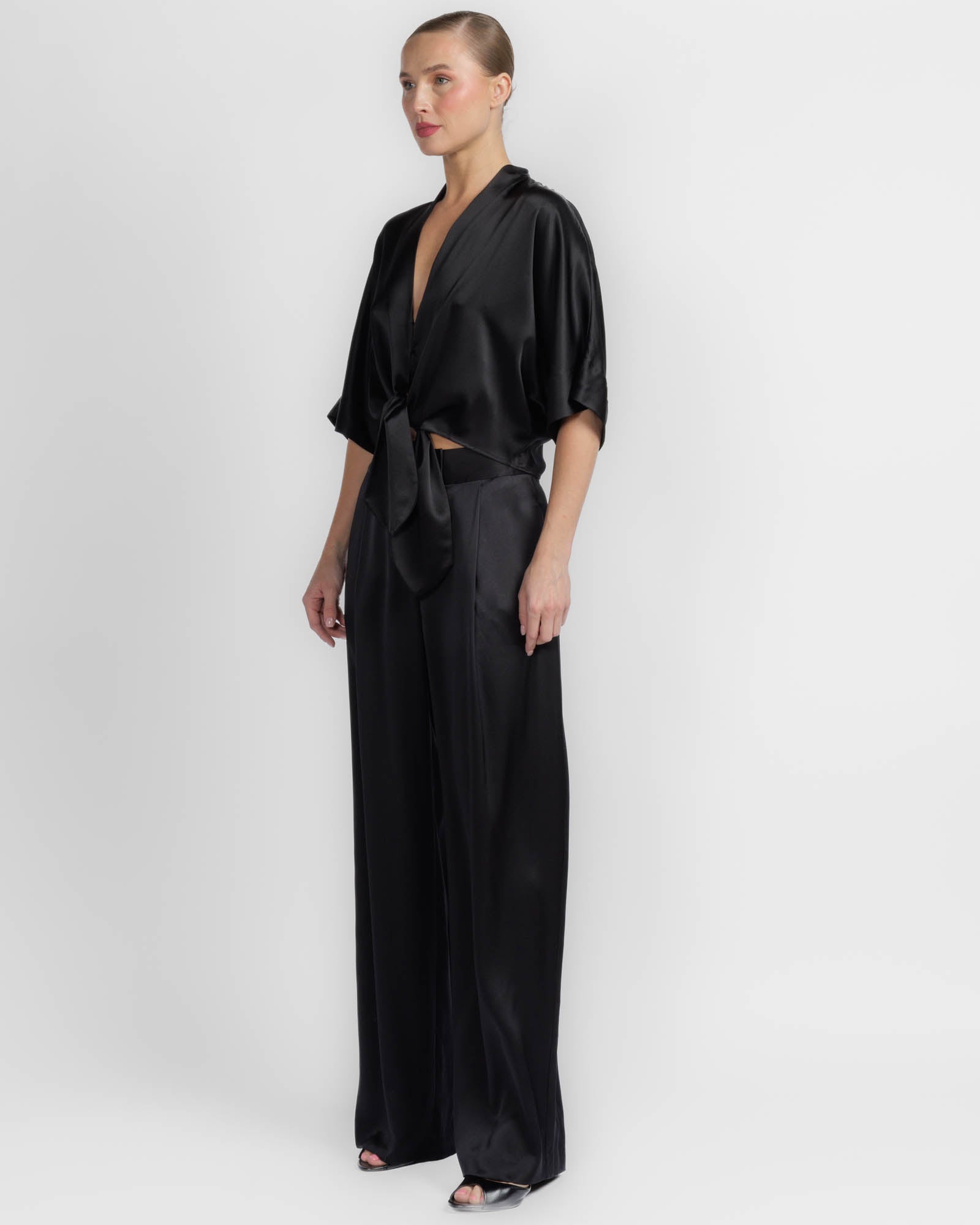 Tie Front Blouse