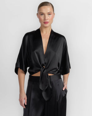 Tie Front Blouse