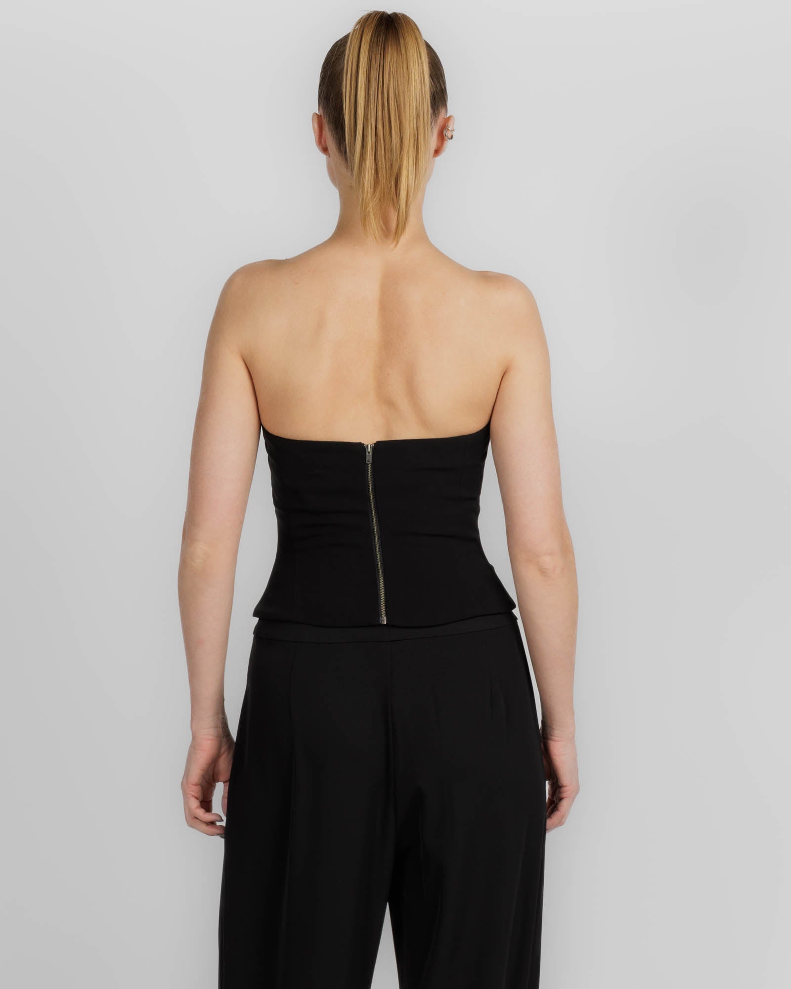 Pleat Bustier