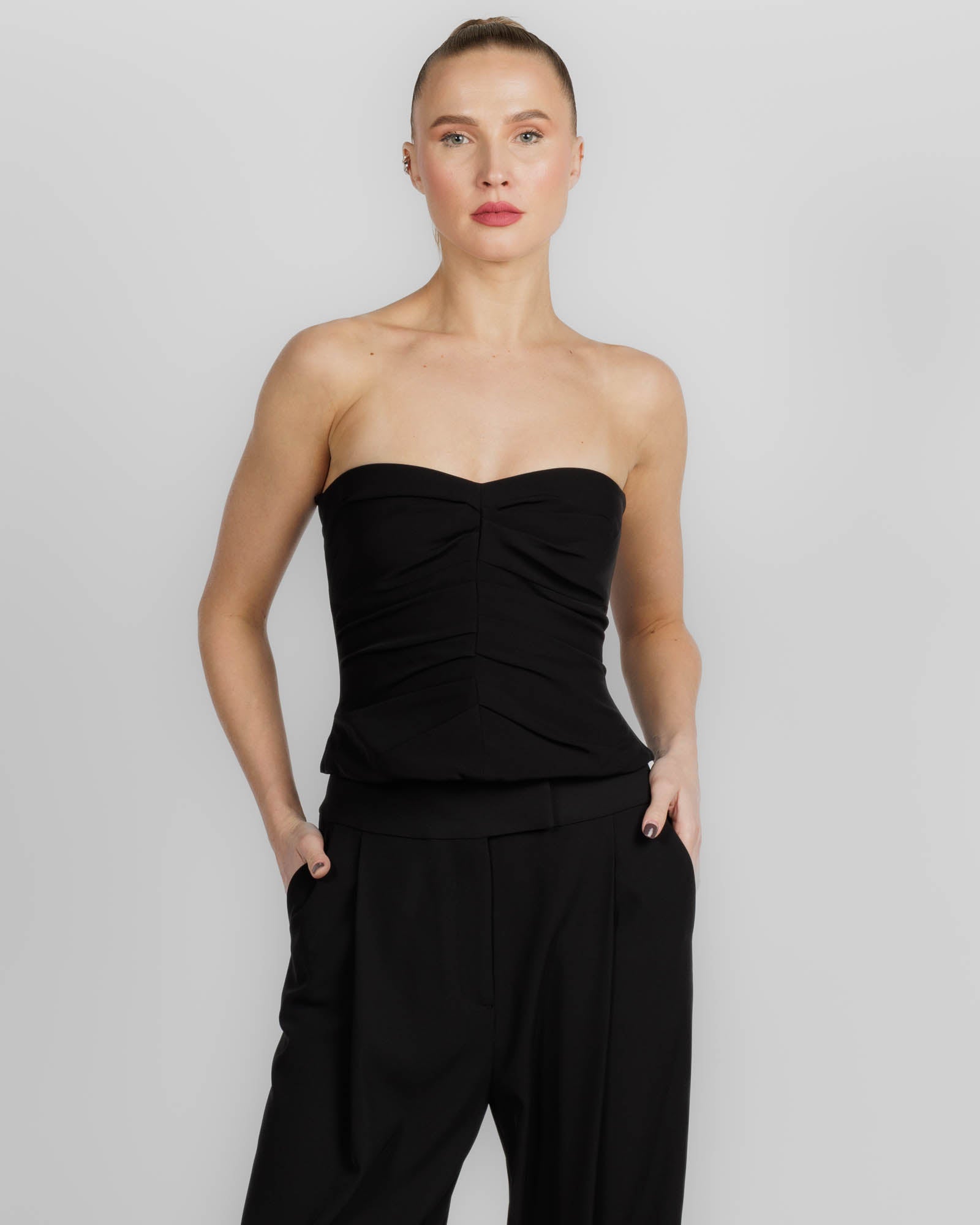 Pleat Bustier