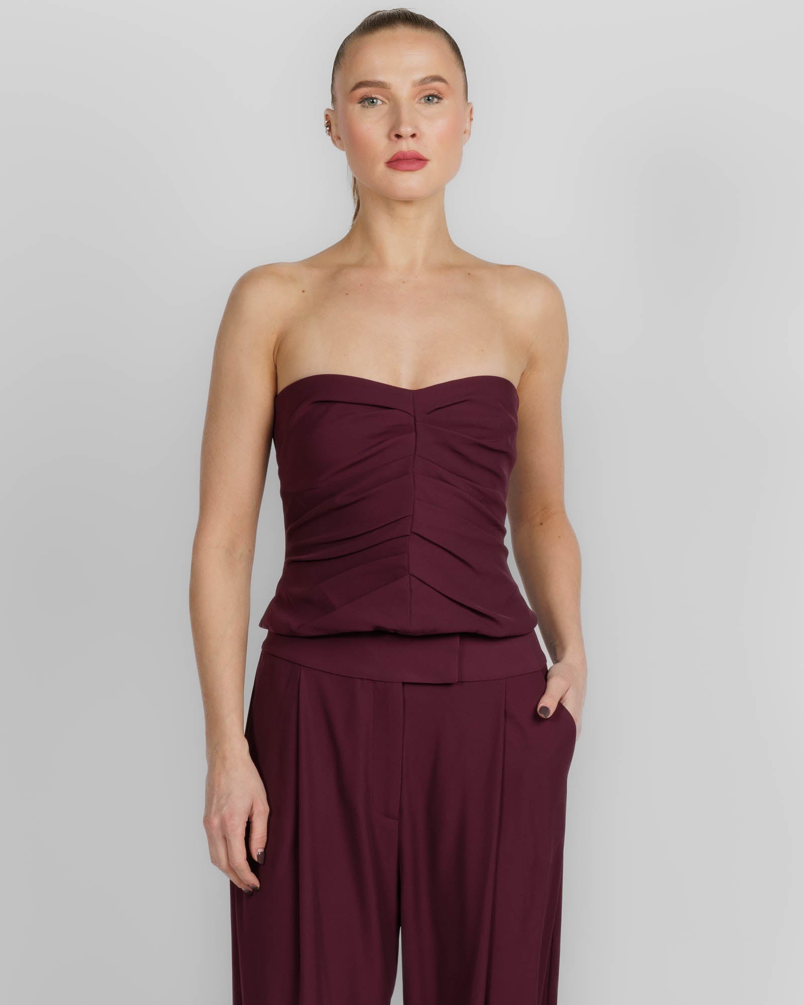Pleat Bustier