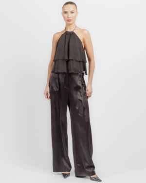 Ruffle Halter Top