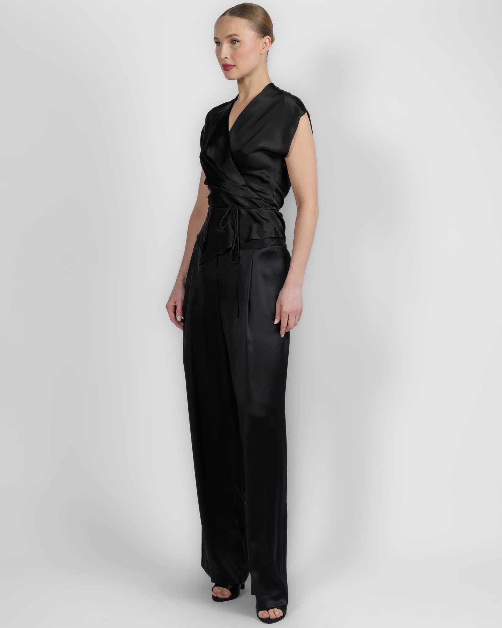 Drape Sleeve Blouse