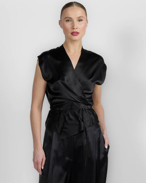 Drape Sleeve Blouse