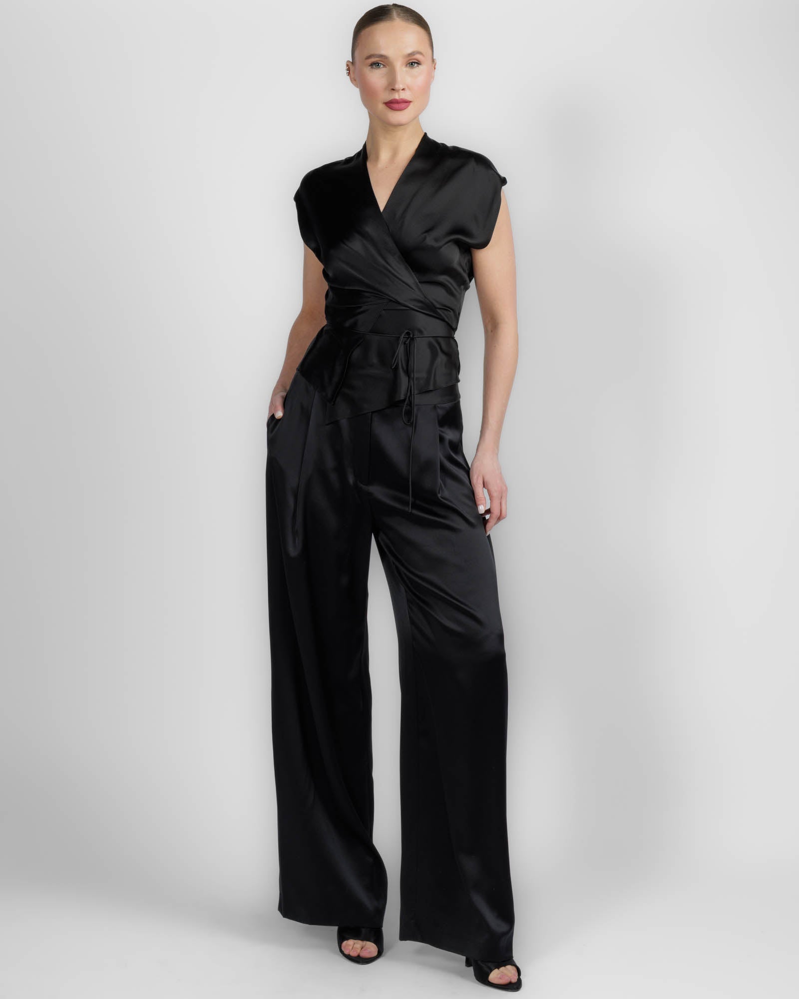 Drape Sleeve Blouse