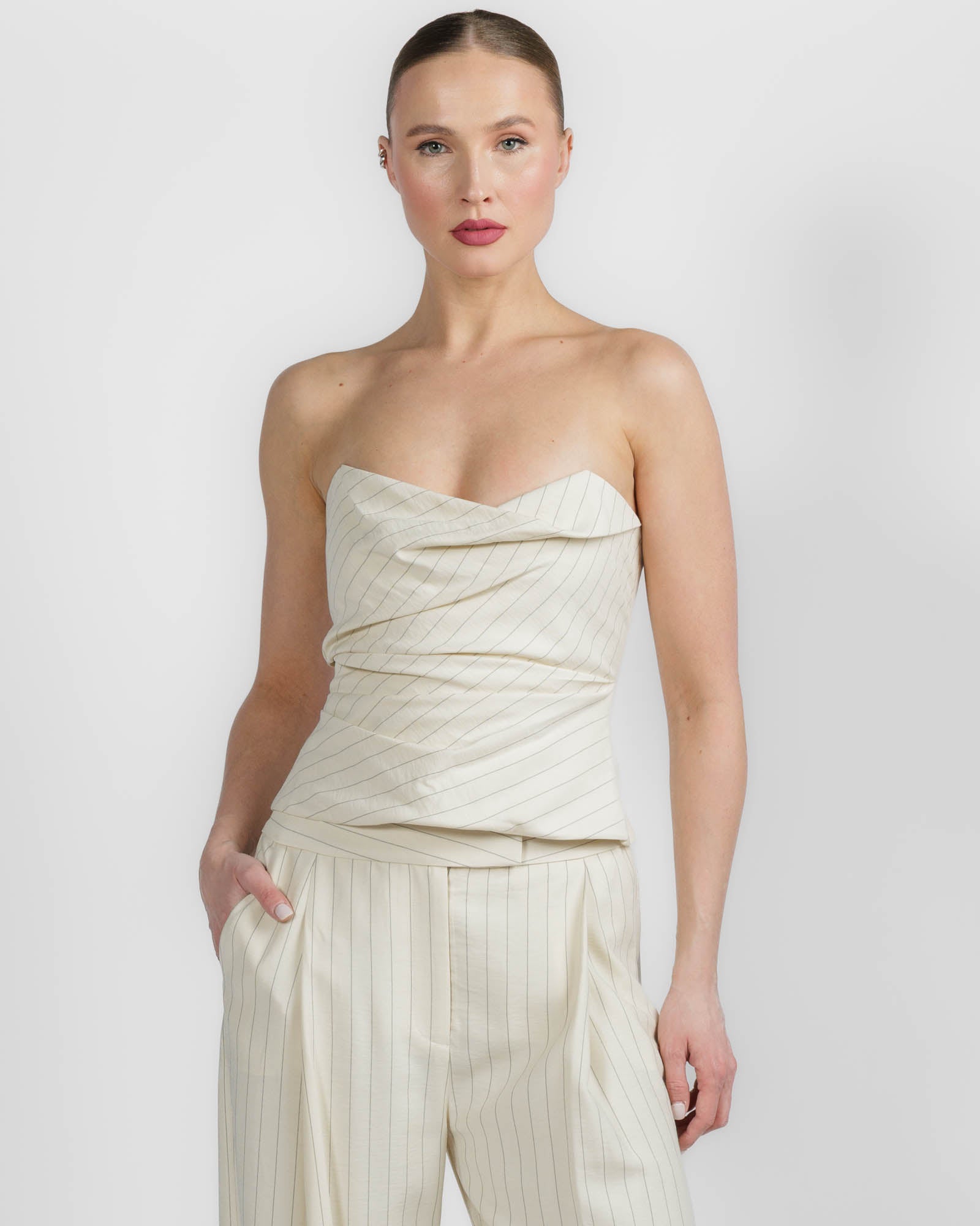 Cowl Bustier