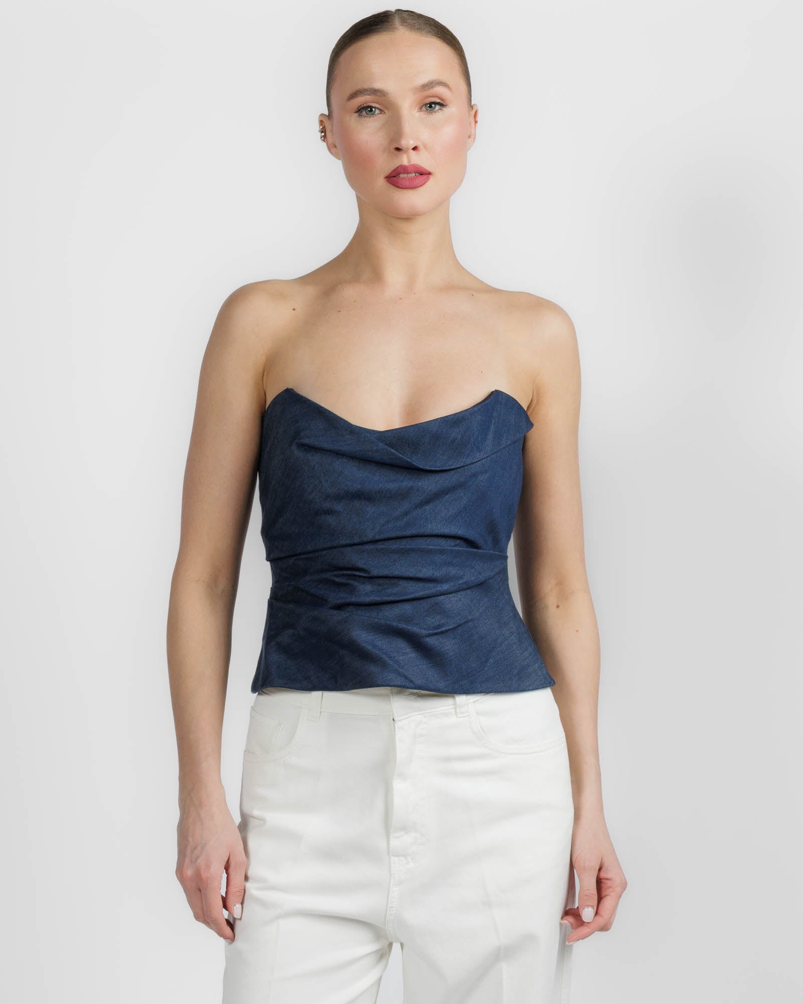 Cowl Bustier