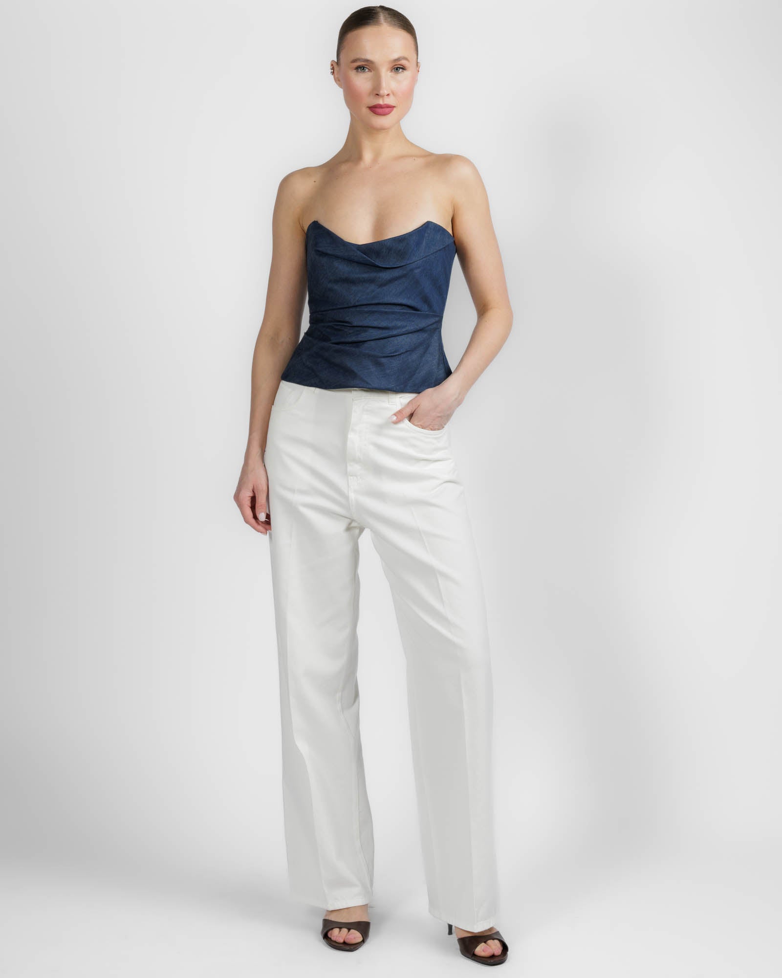 Cowl Bustier