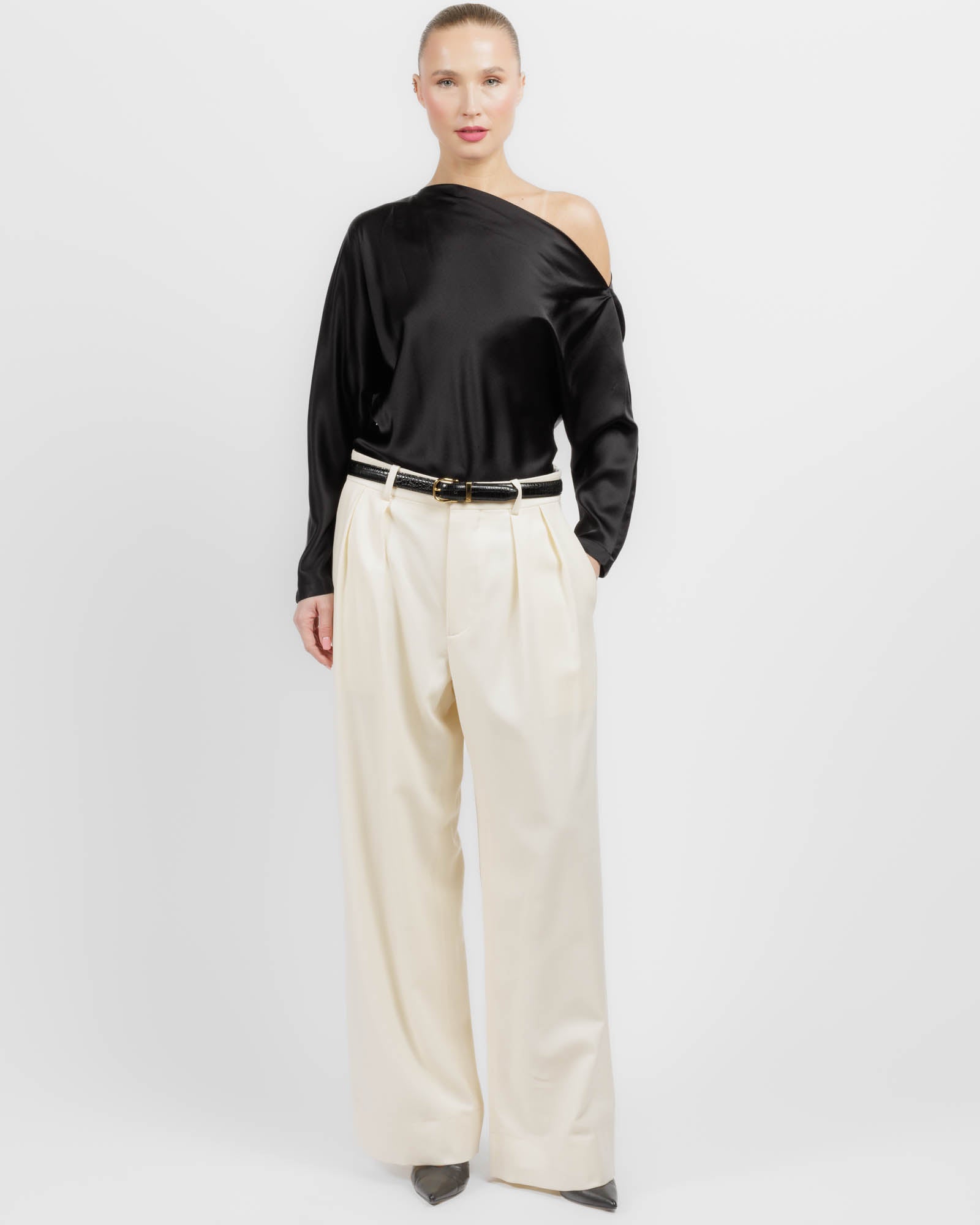 Off Shoulder Long Sleeve Top