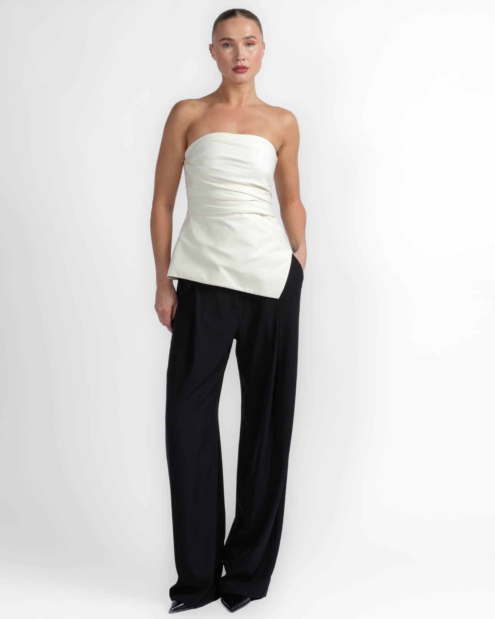 Long Strapless Top