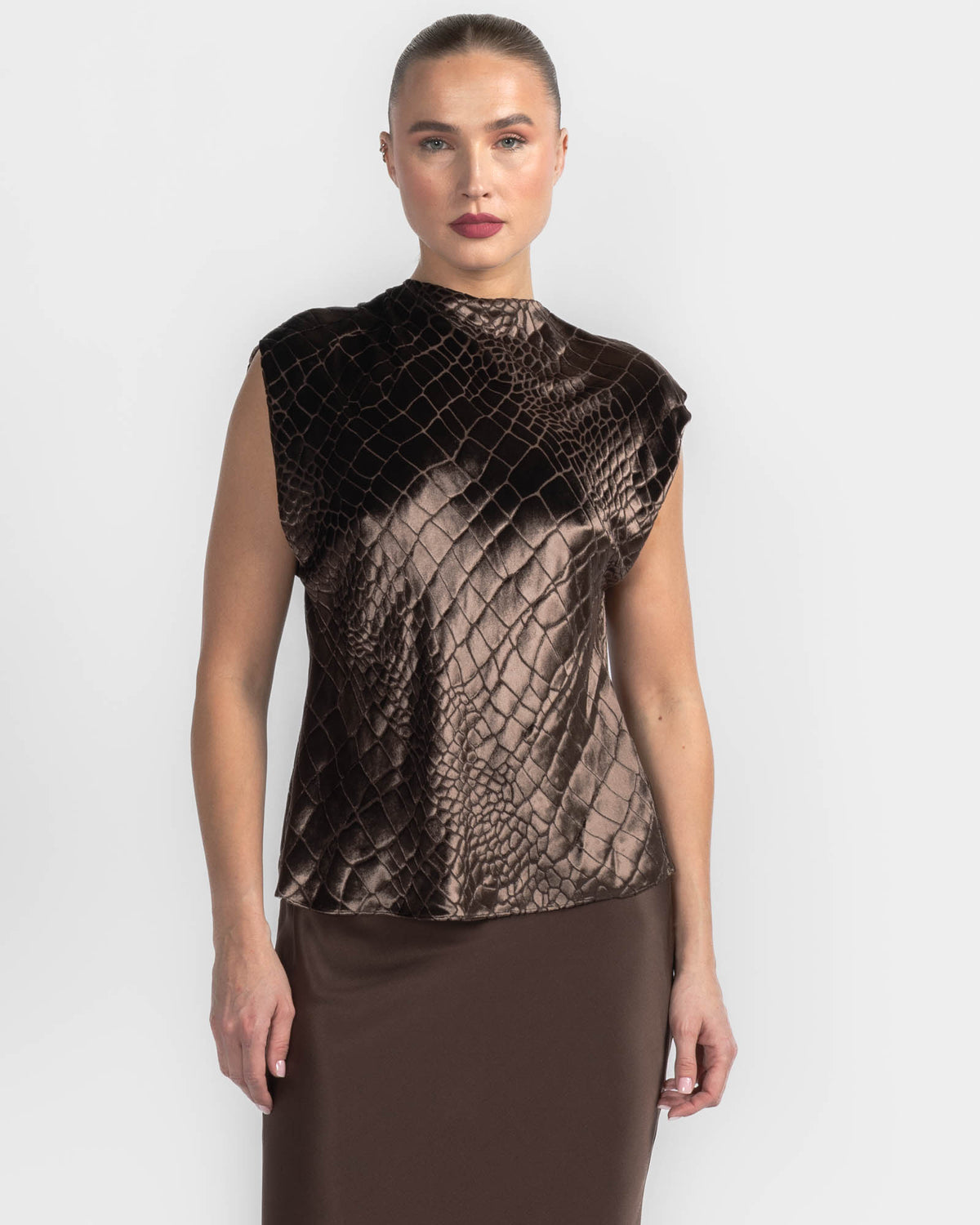 High Neck Top