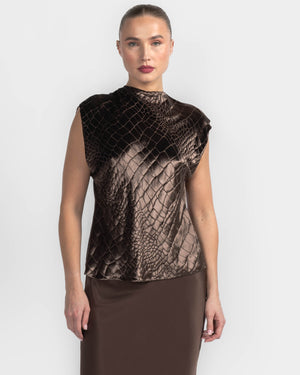 High Neck Top