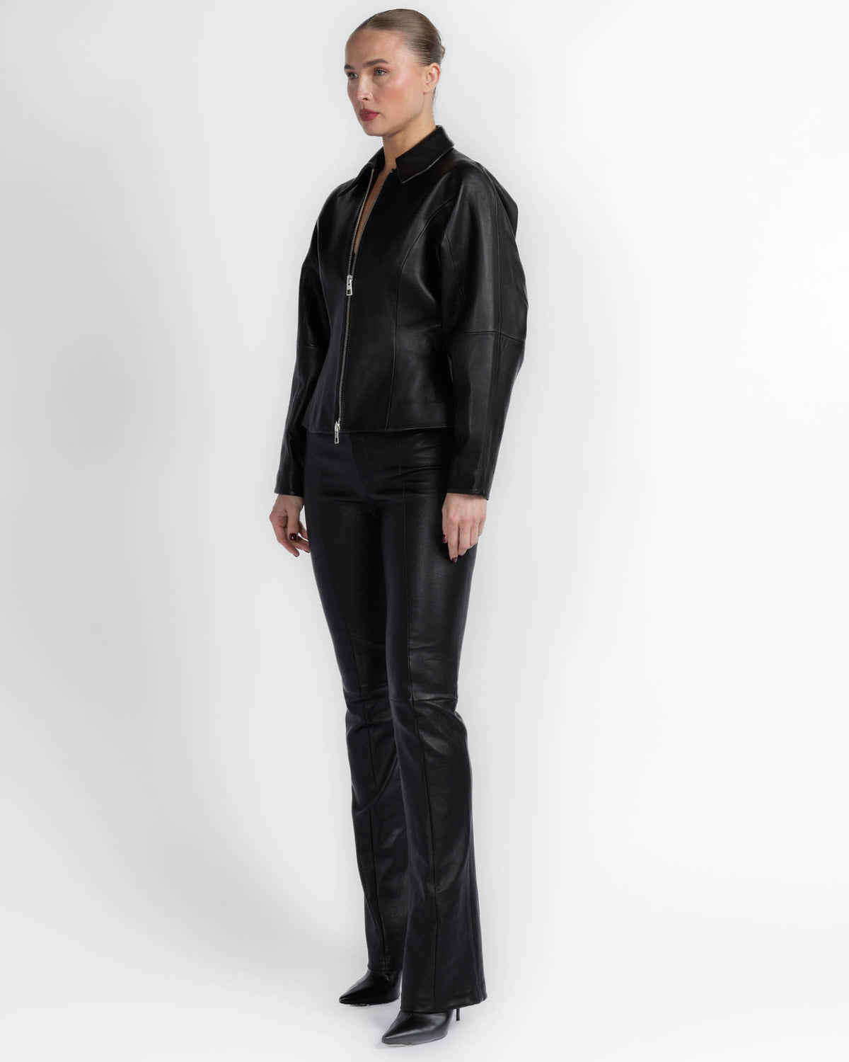 Fitted Leather Jacket