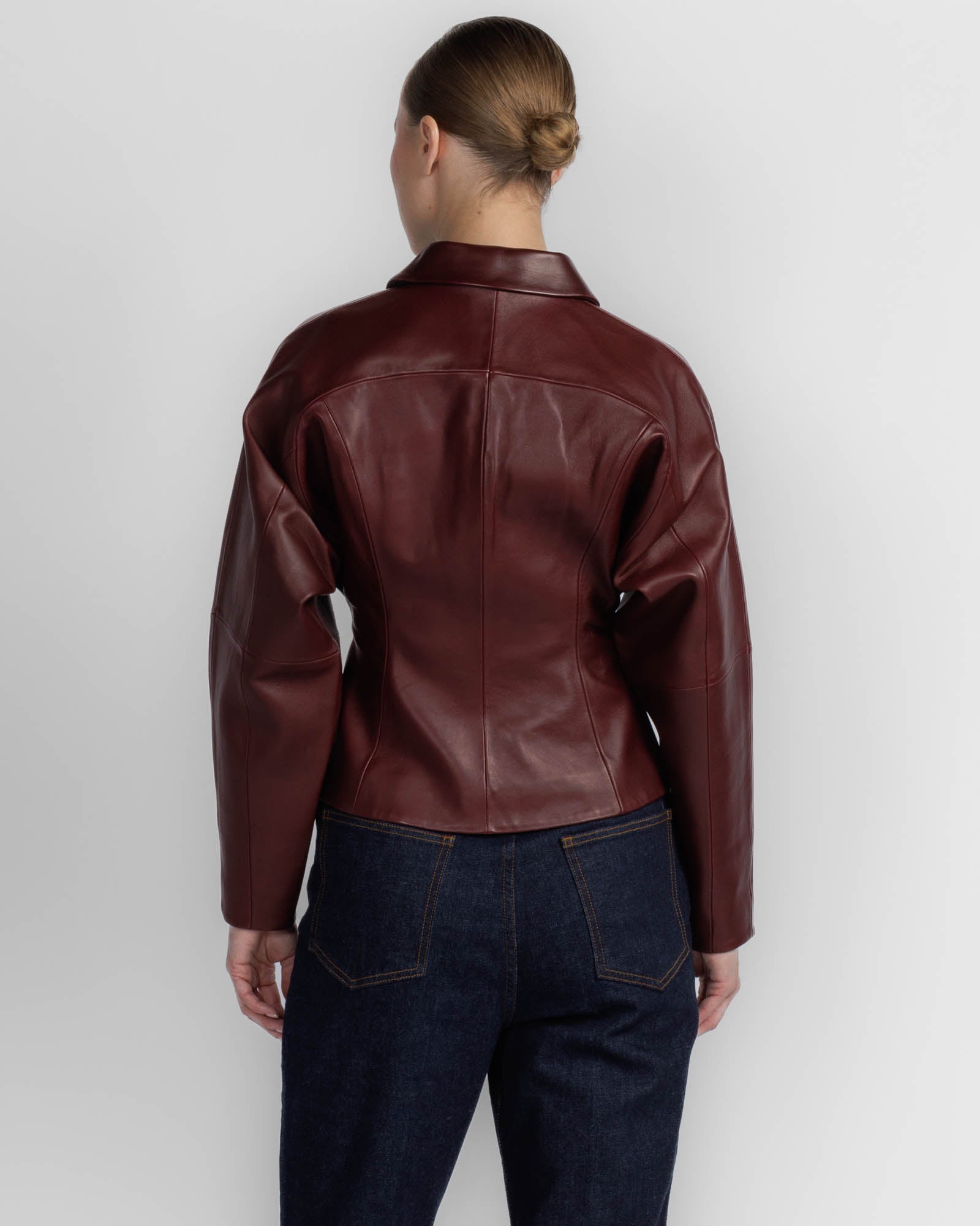 Fitted Leather Jacket