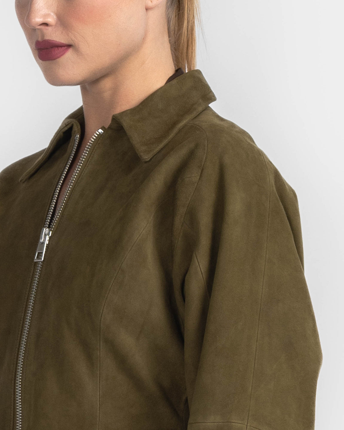 Fitted Leather Jacket