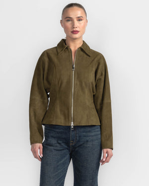 Fitted Leather Jacket