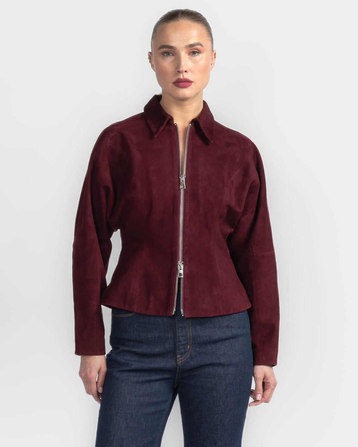 Fitted Leather Jacket