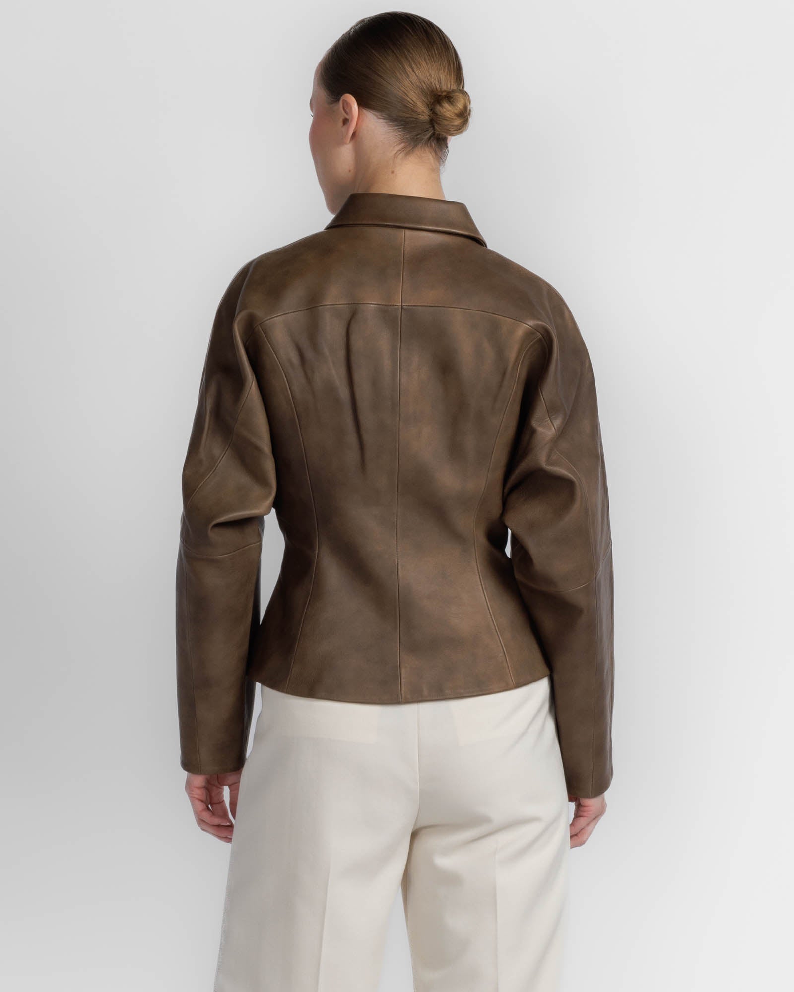 Fitted Leather Jacket