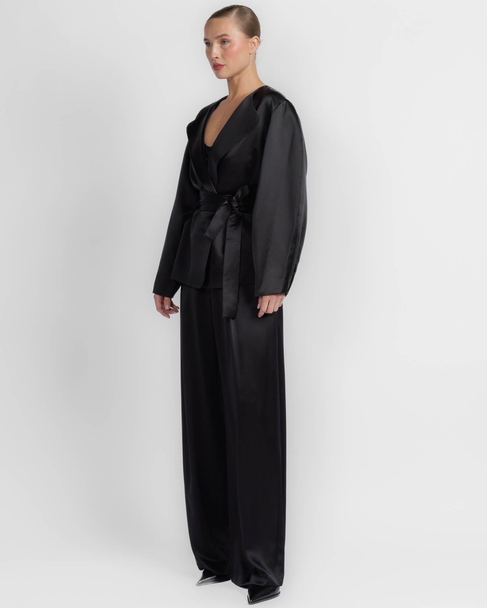 Blouson Tie Jacket