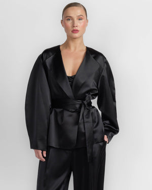 Blouson Tie Jacket