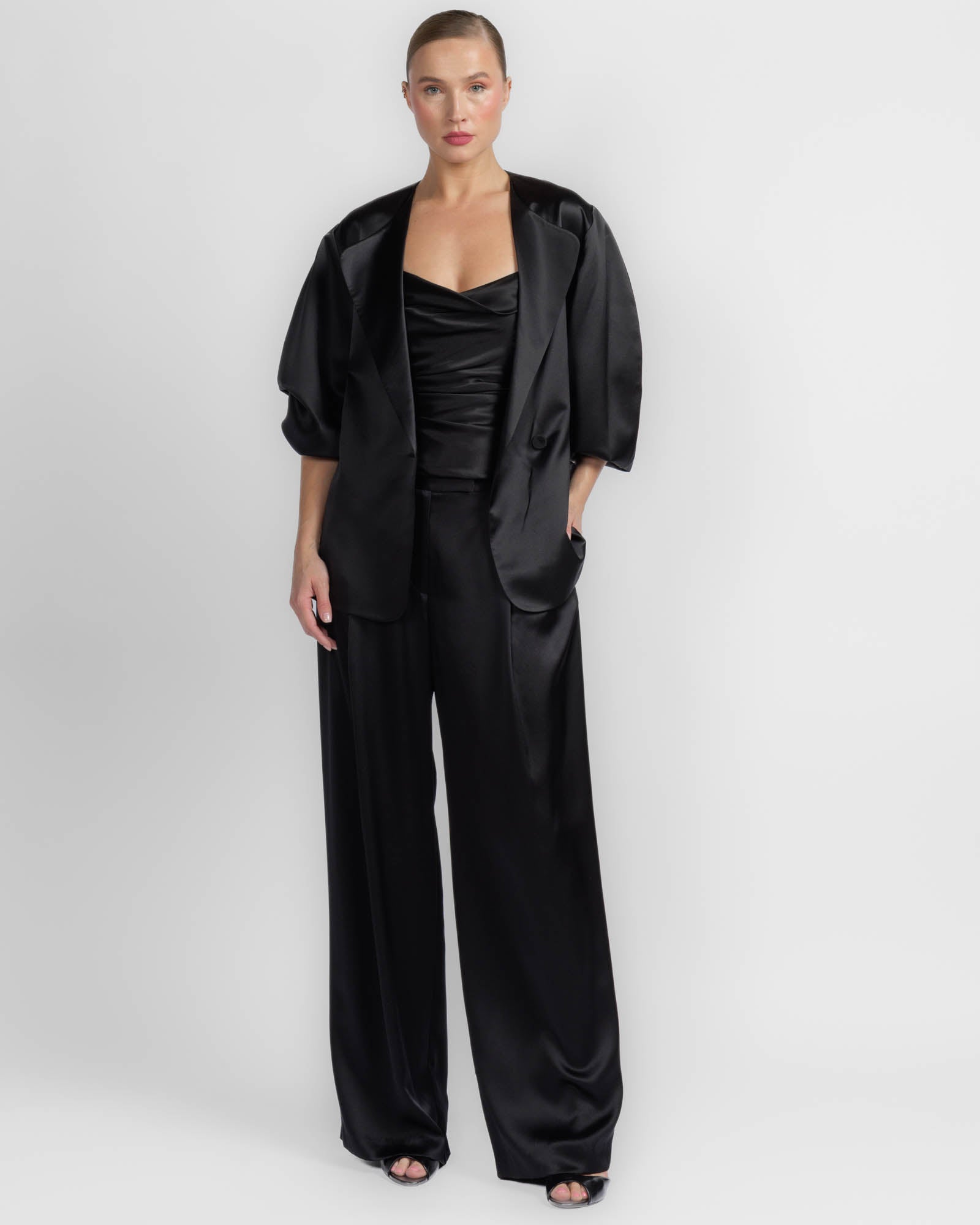 Blouson Tie Jacket