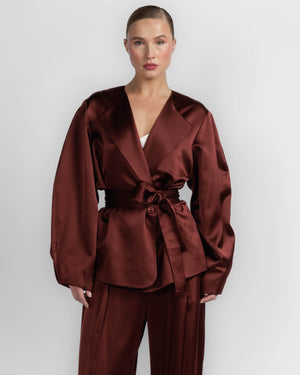 Blouson Tie Jacket