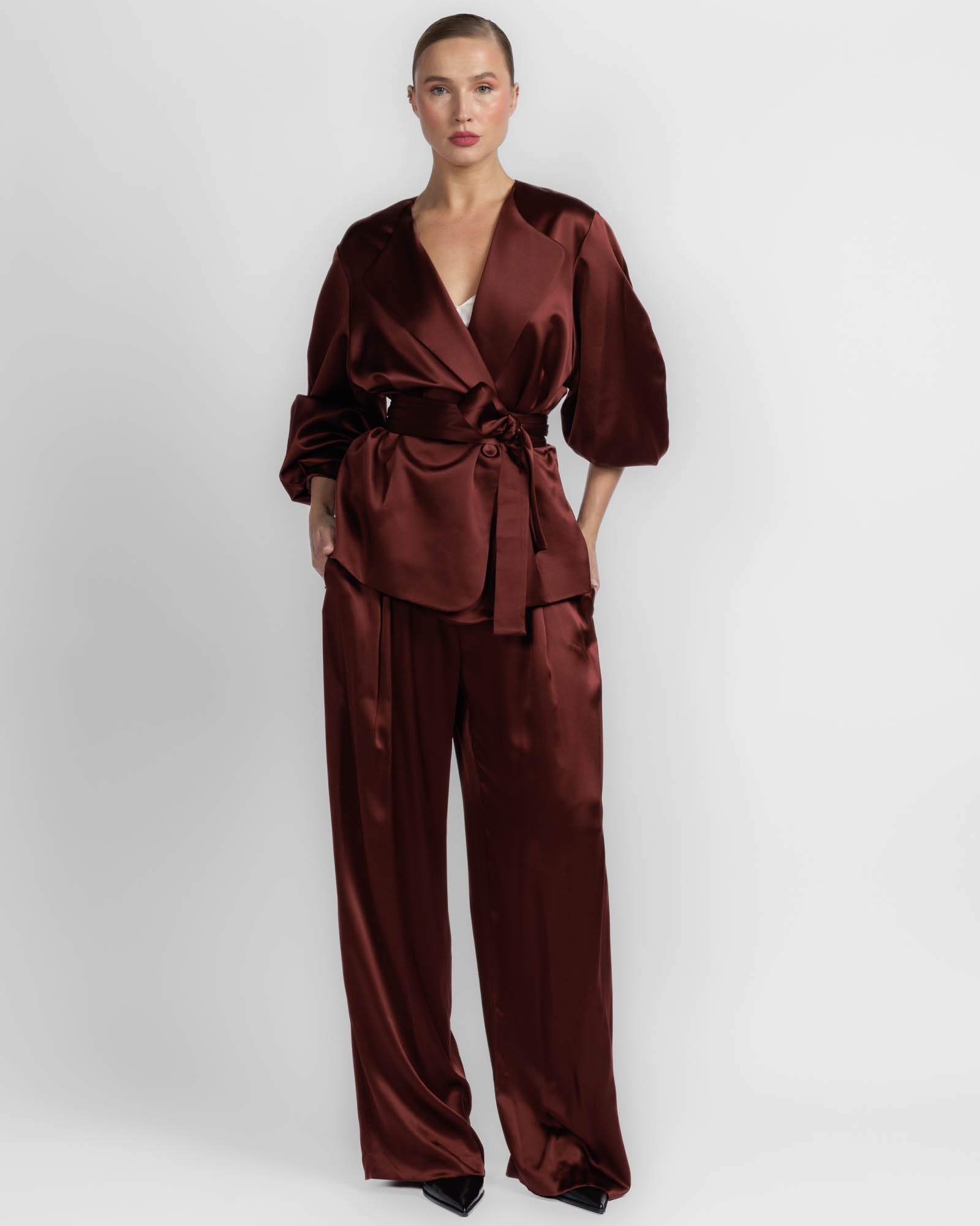 Blouson Tie Jacket