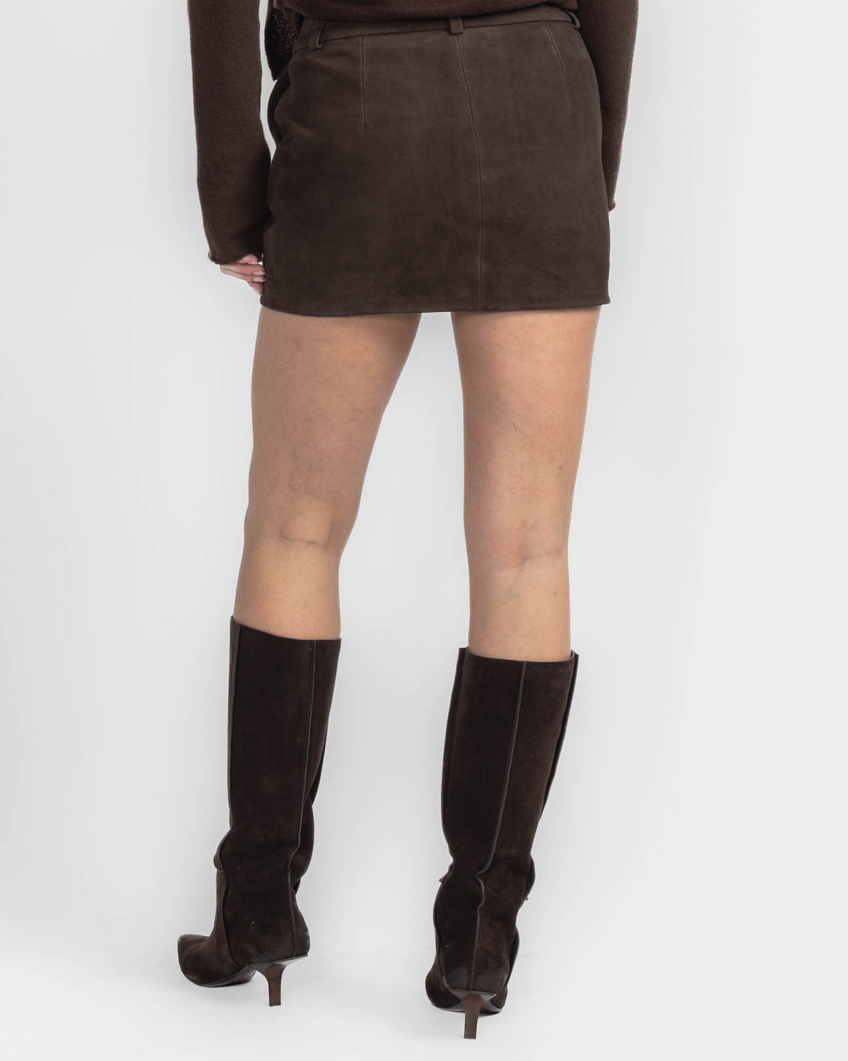 Belt Loop Mini Skirt