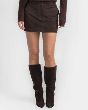 Belt Loop Mini Skirt