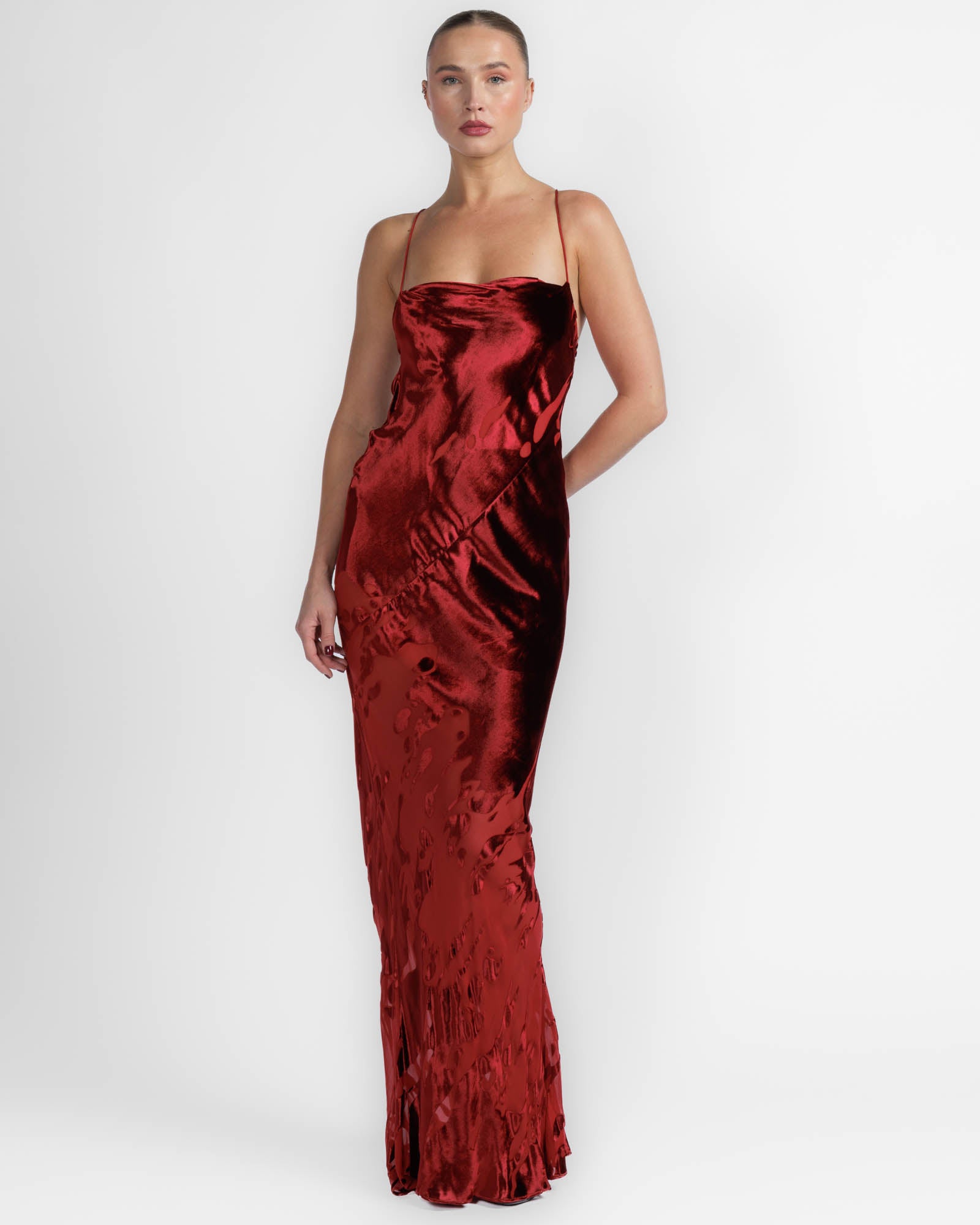 Cowl Bias Gown
