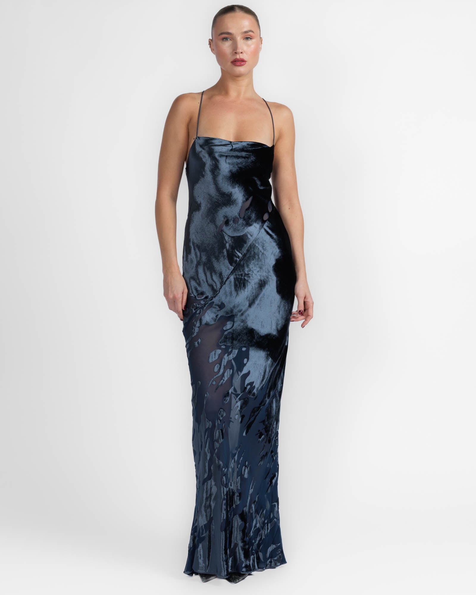 Cowl Bias Gown
