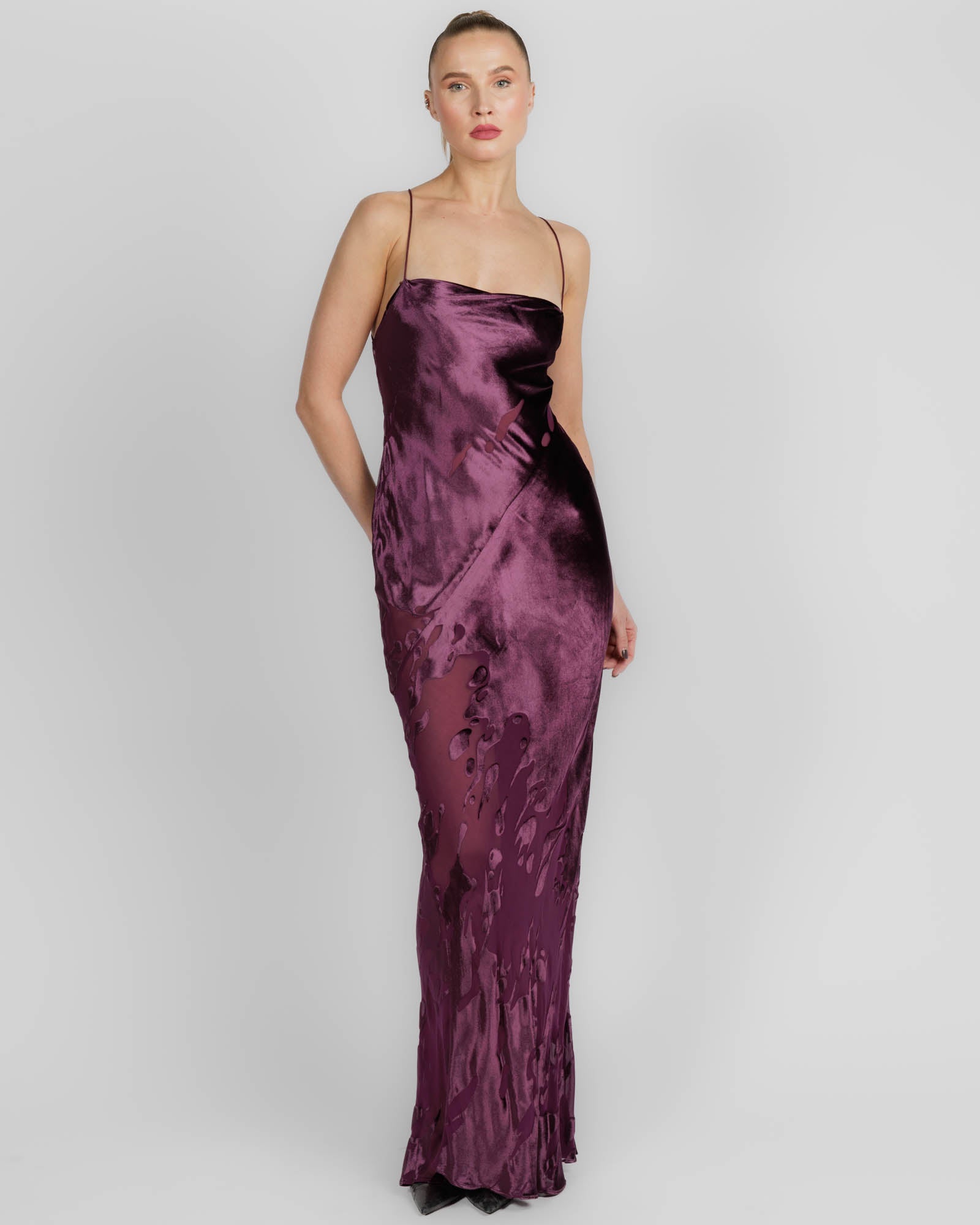 Cowl Bias Gown