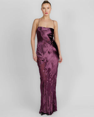 Cowl Bias Gown