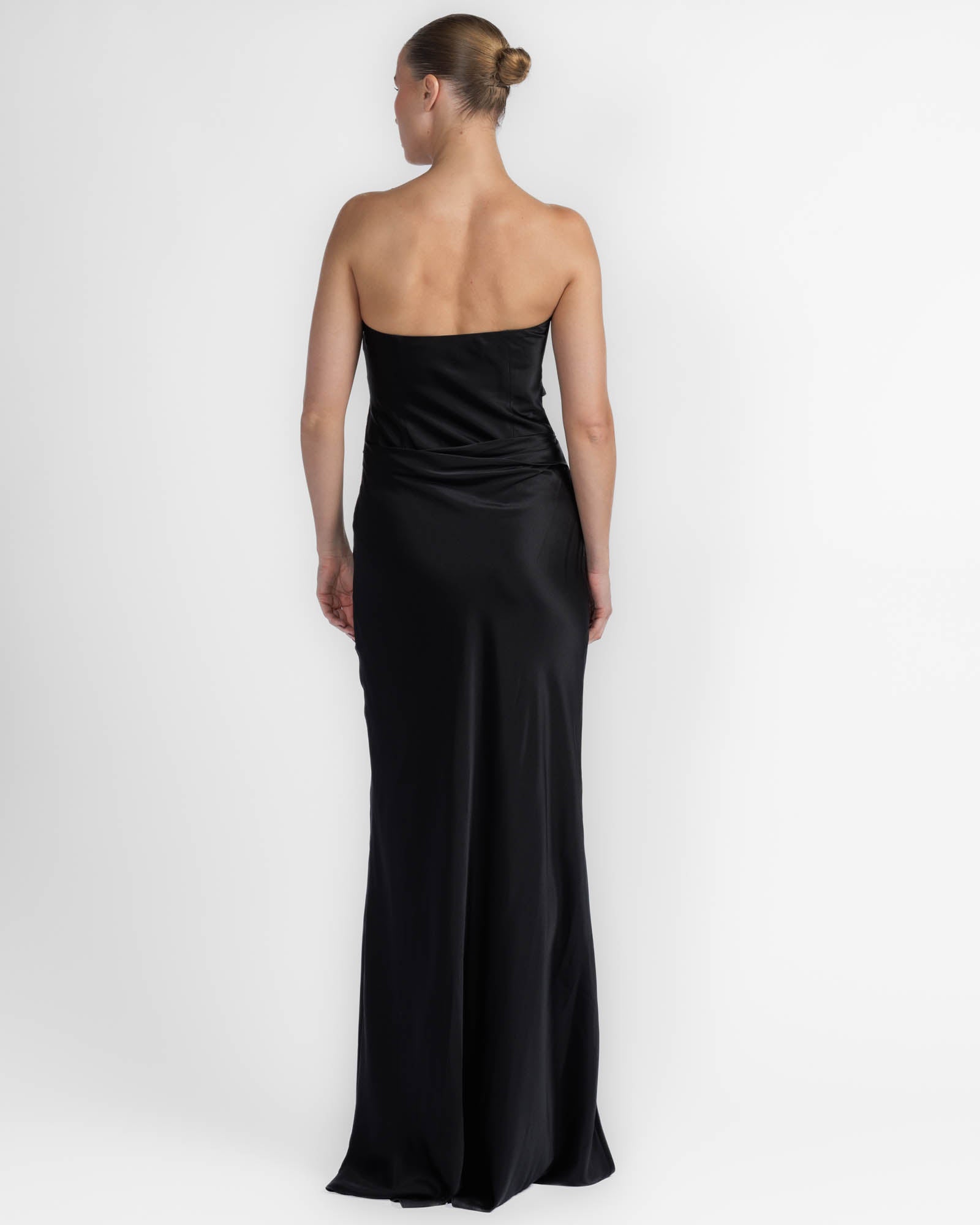 Cowl Bustier Gown