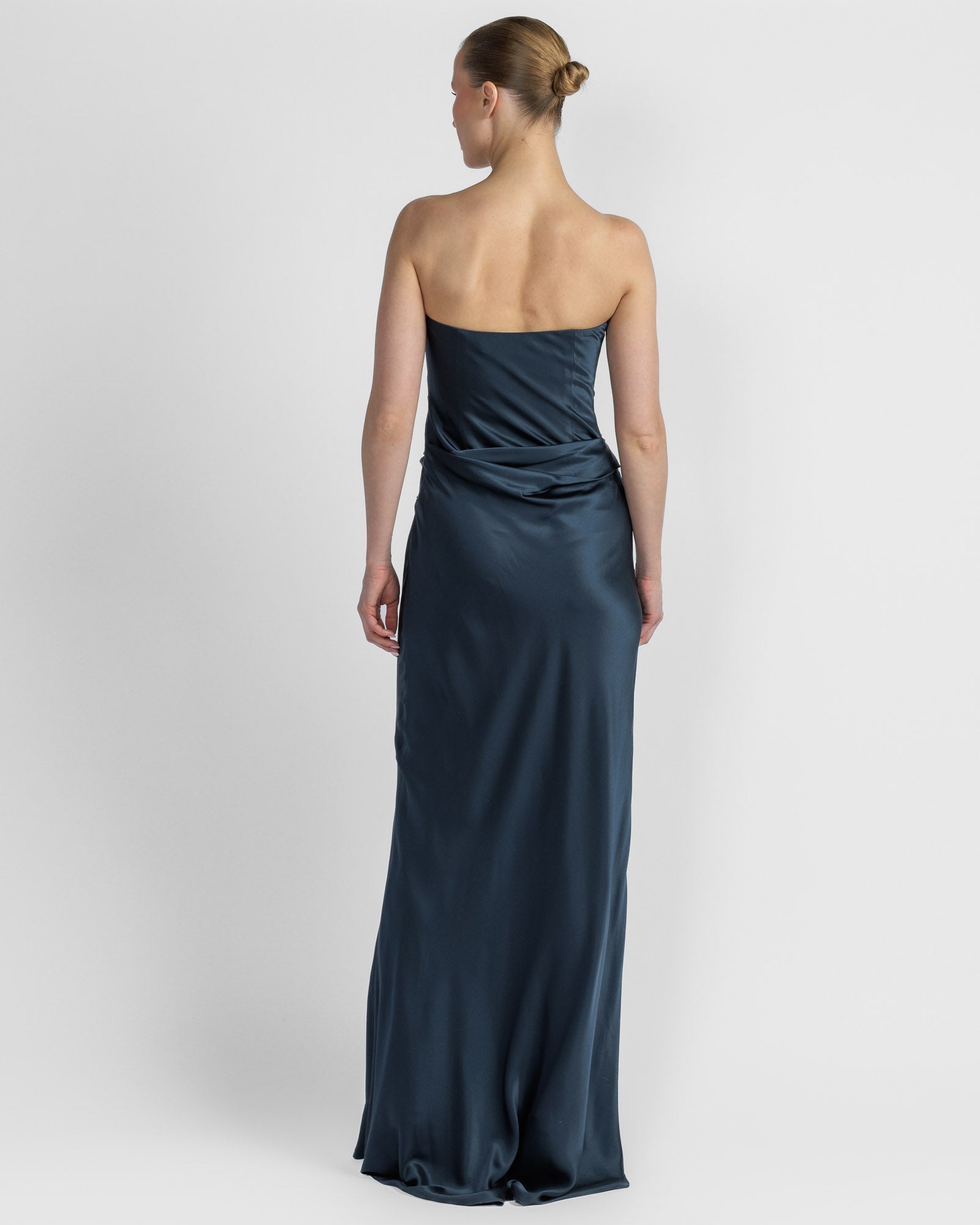 Cowl Bustier Gown