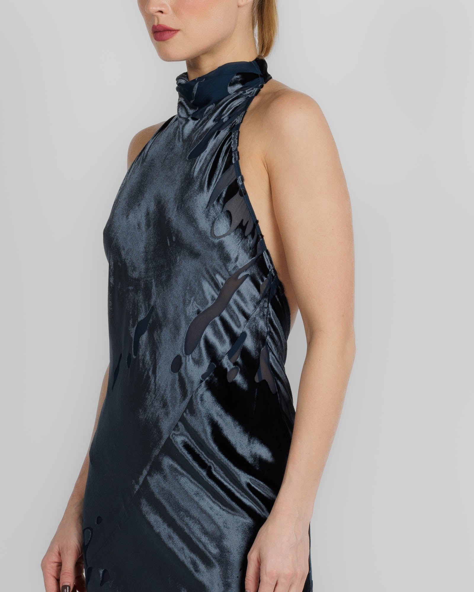 Halter Bias Gown