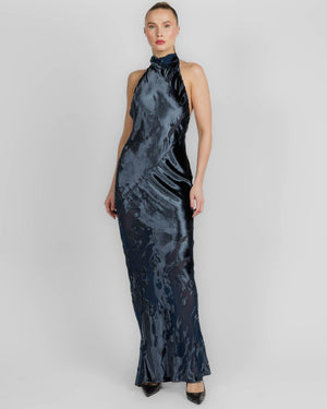 Halter Bias Gown