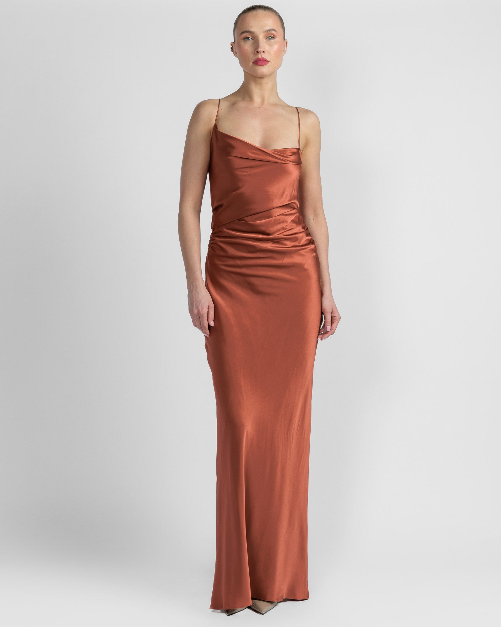 Cowl Bias Gown