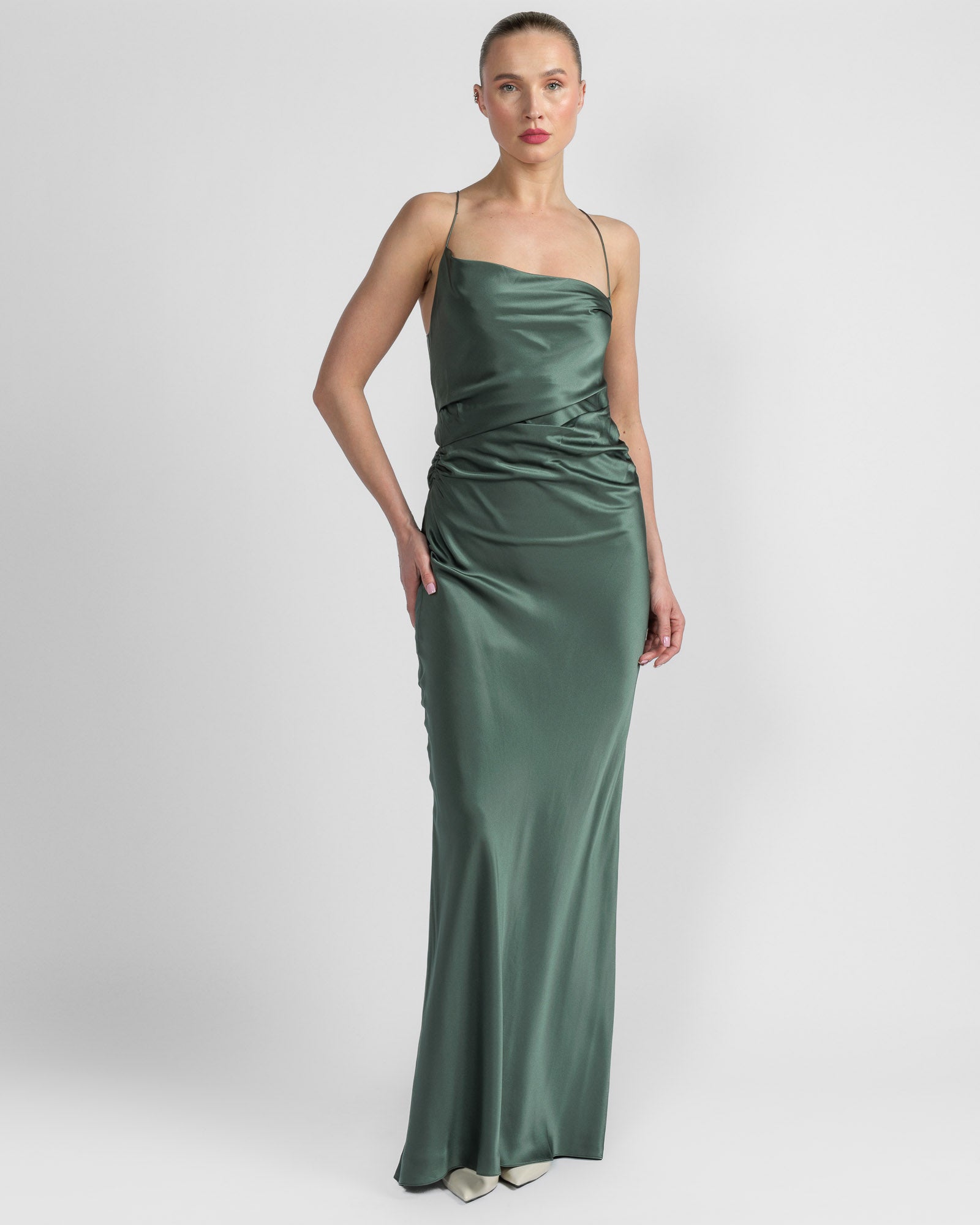 Cowl Bias Gown