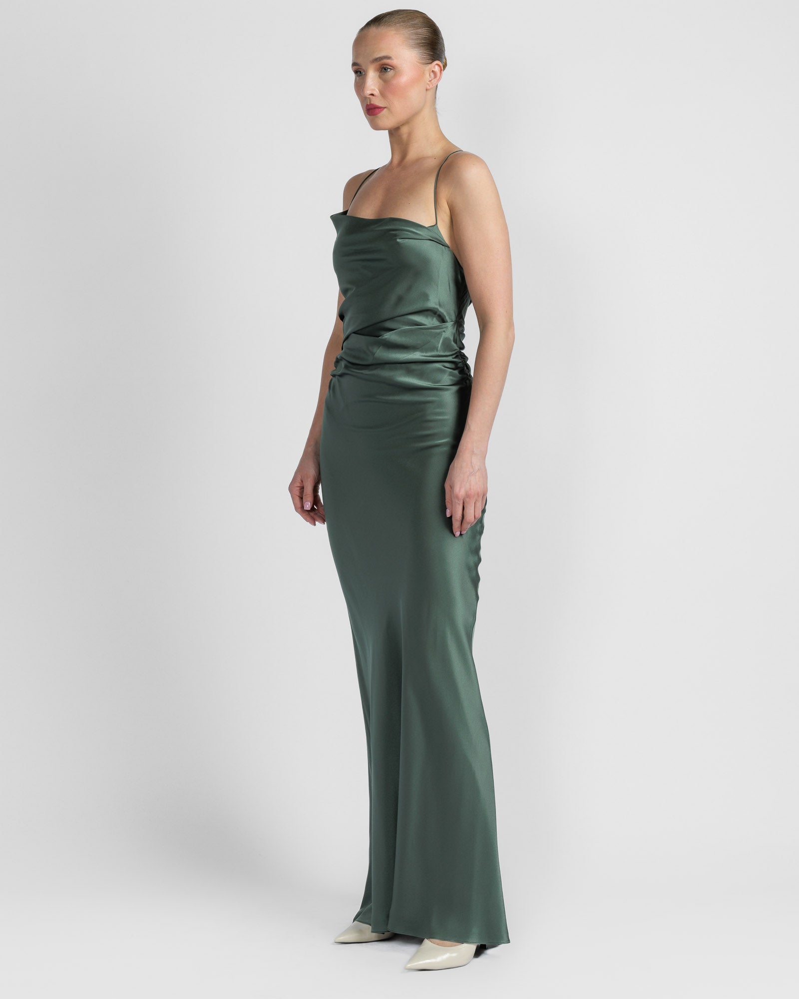 Cowl Bias Gown