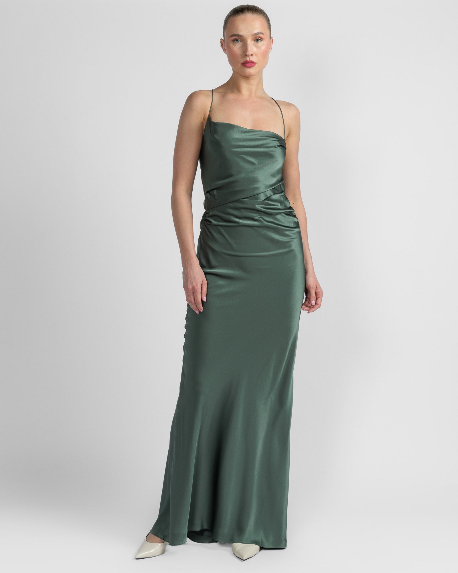 Cowl Bias Gown