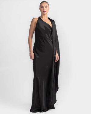 Drop One Shoulder Dress