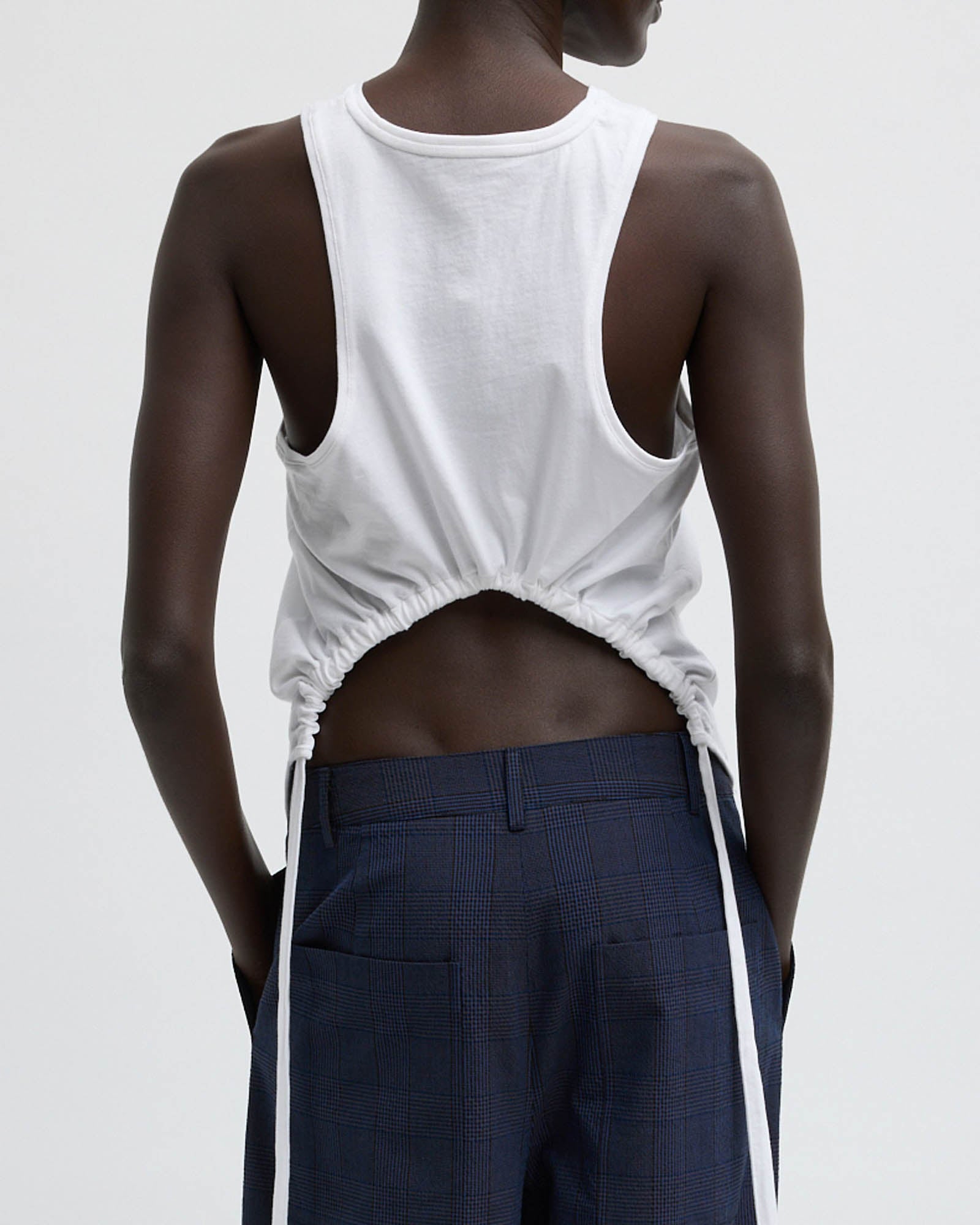 Shirred Back Tank