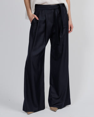 Wide Leg Pant With Belt