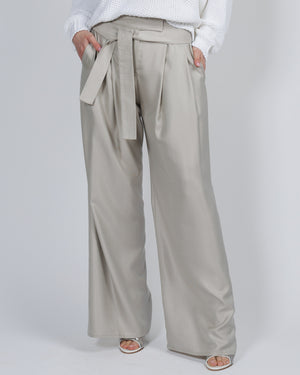 Wide Leg Pant With Belt